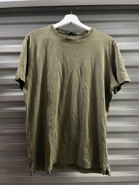 Robert Barakett Olive Green Short Sleeve Crew Neck Tee